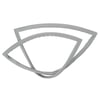 Refrigerator Freezer Door Gasket (gray) WR14X10331