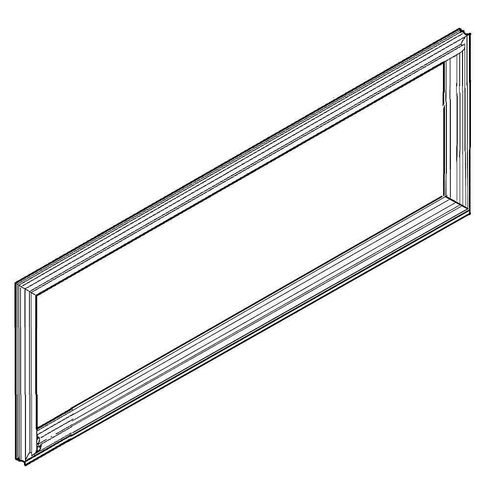 GE Part #wr14X10341, Refrirator Gasket | 19.90 x 18.80 x 3.20
