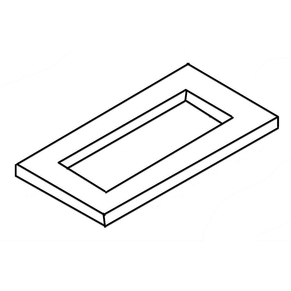 GE Part #wr14X24747, Refrirator Gasket | 6.00 x 6.00 x 0.50