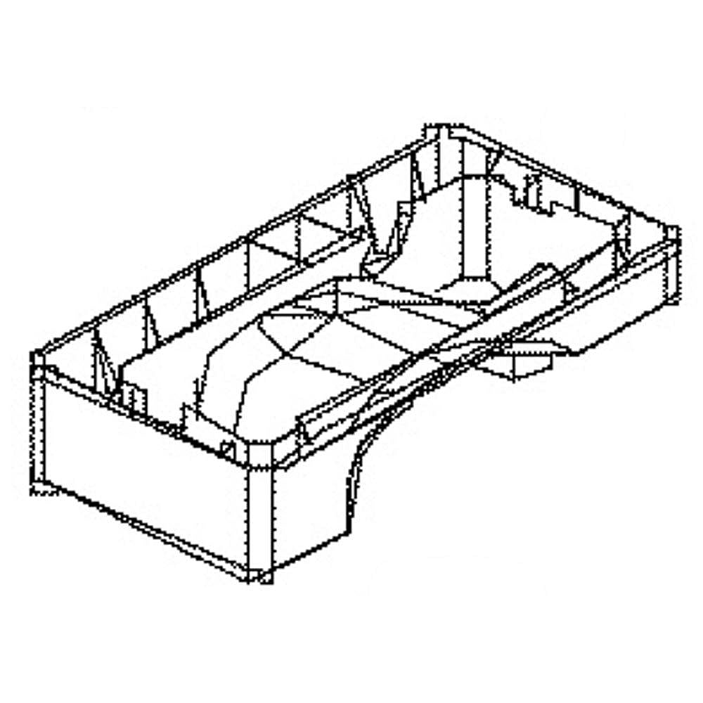 Part #wr14X27764, Refrigerator Drain Tray / 0.10 x 0.10 x 0.10