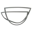 Refrigerator - Fresh Food Gasket Stainle for GE GLE12HSPBRSS - Part WR14X28339
