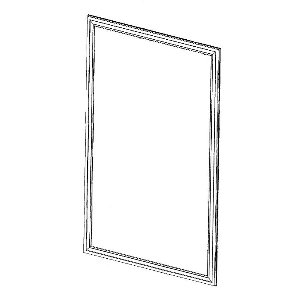 GE Part #wr14X29283, Refrirator Door Gasket | 16.90 x 7.50 x 4.30