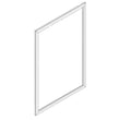 Refrigerator Door Gasket (White)