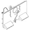 Refrigerator Freezer Evaporator Cover And Fan Assembly WR14X30125