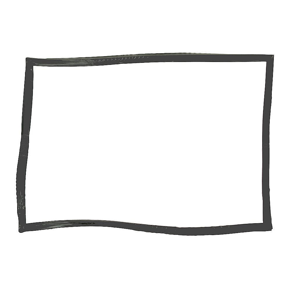 Part #wr14X30142, Refrigerator Freezer Door Gasket (Dorian Gray)