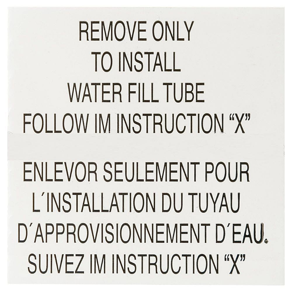 Part #wr14X31738, Fill Tube Port Cover
