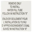 Fill Tube Port Cover for Hotpoint HPS18BTNDRWW - Part WR14X31738