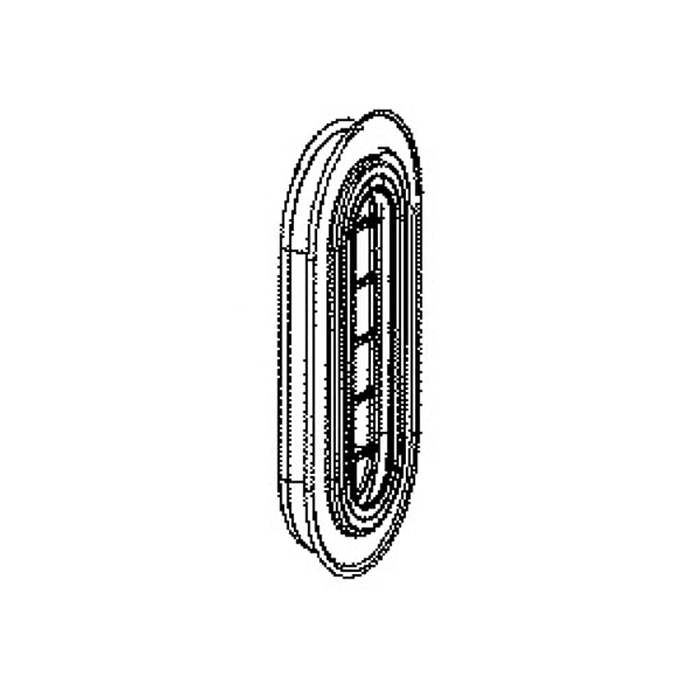 Part #wr14X32473, White Ice Box Port Gasket