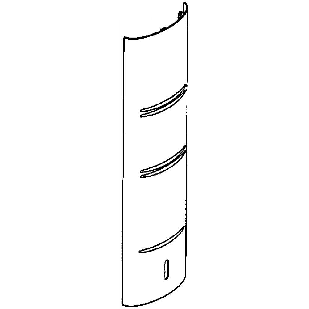 Part #wr17X10802, Ge Profile Cover Ff Tow / 30.40 x 10.30 x 3.70