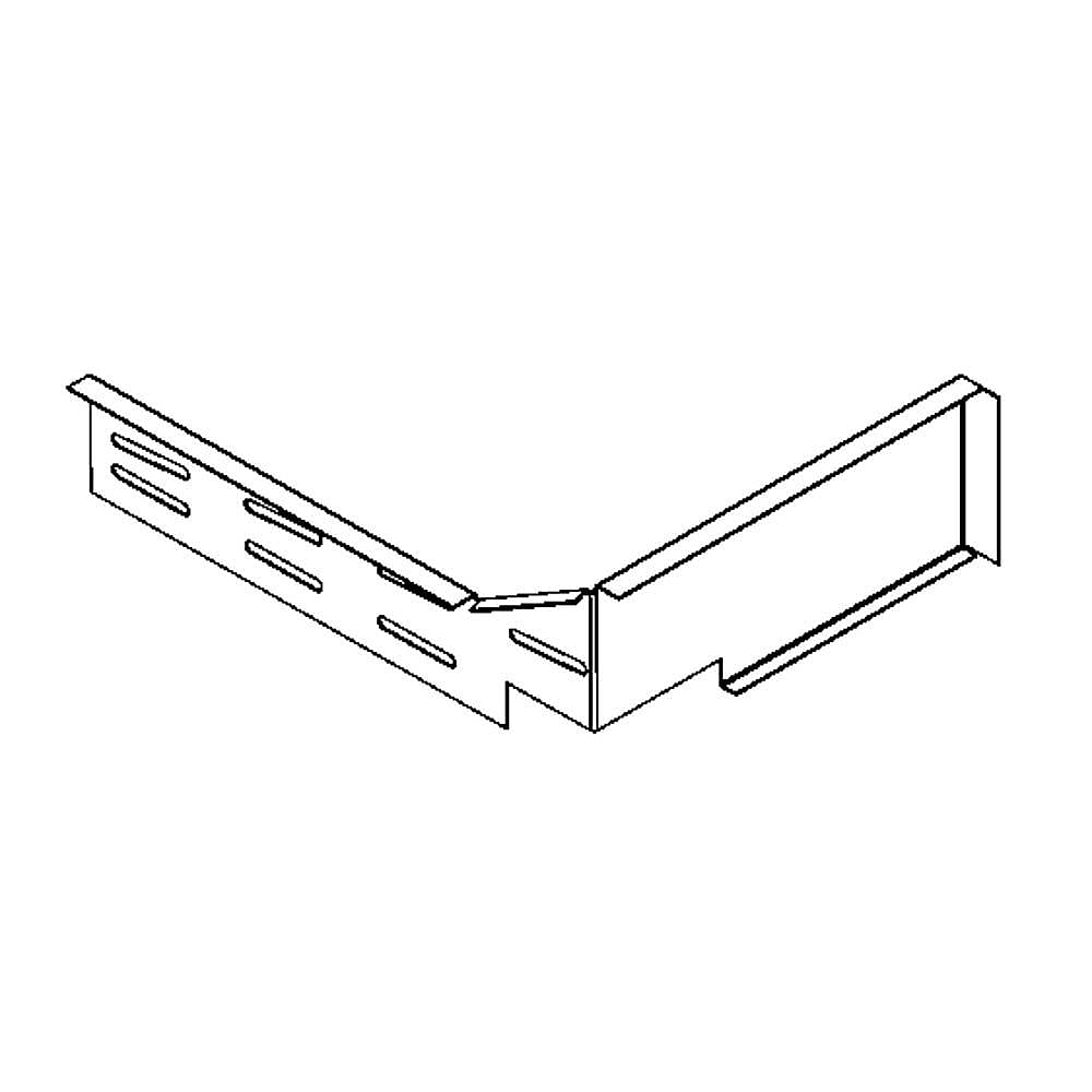 GE Part #wr17X10847, Air Condenser Baffle