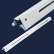 Refrigerator Vegetable Pan Rail for GE GTS18WCPDRCC - Part WR17X10858