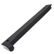 Refrigerator Door Outer Panel Cap, Top (black) for GE PSI23MGRCCV - Part WR17X10958