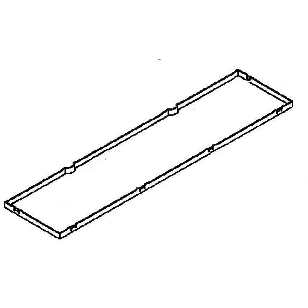 GE Part #wr17X11014, Refrirator Light Cover | 36.00 x 10.00 x 10.00