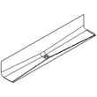 Refrigerator Drain Trough for GE PTS25LHSARWW - Part WR17X11076