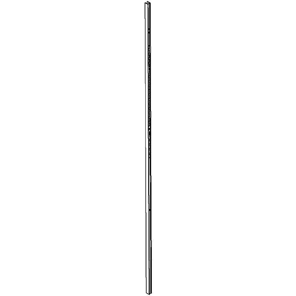 GE Part #wr17X11179, Shelf Track | 72.50 x 5.20 x 5.20