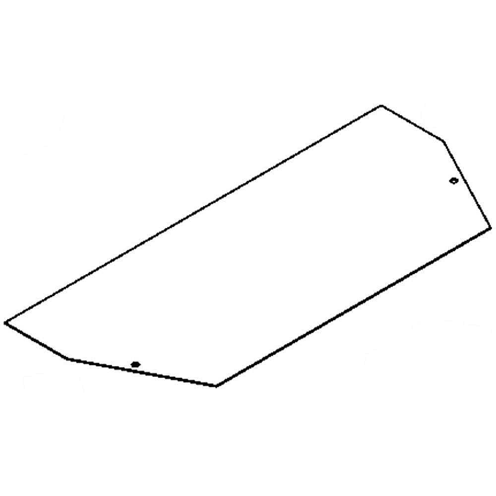 GE Part #wr17X11433, Refrigerator Shroud Condenser | 13.70 x 7.40 x 4.00