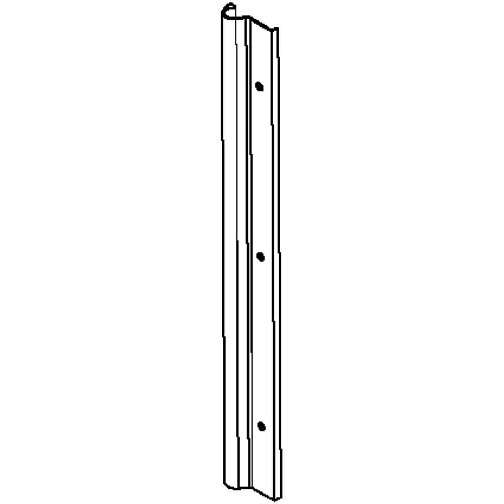 Part #wr17X11553, Refrigerator Freezer Door Trim / 25.00 x 4.50 x 3.20
