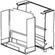 Refrigerator Evaporator Case for GE PSB48YSXASS - Part WR17X11731