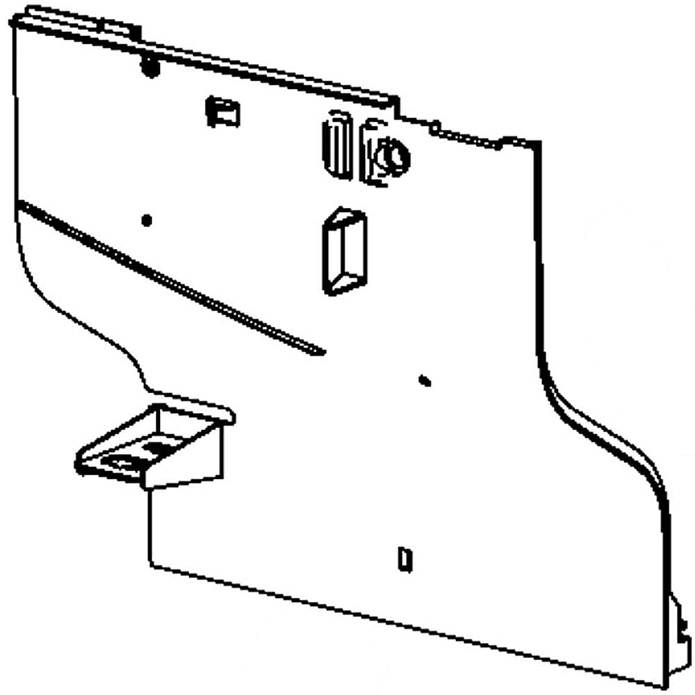 Part #wr17X11732, Evaporator Cover / 15.00 x 15.20 x 7.10