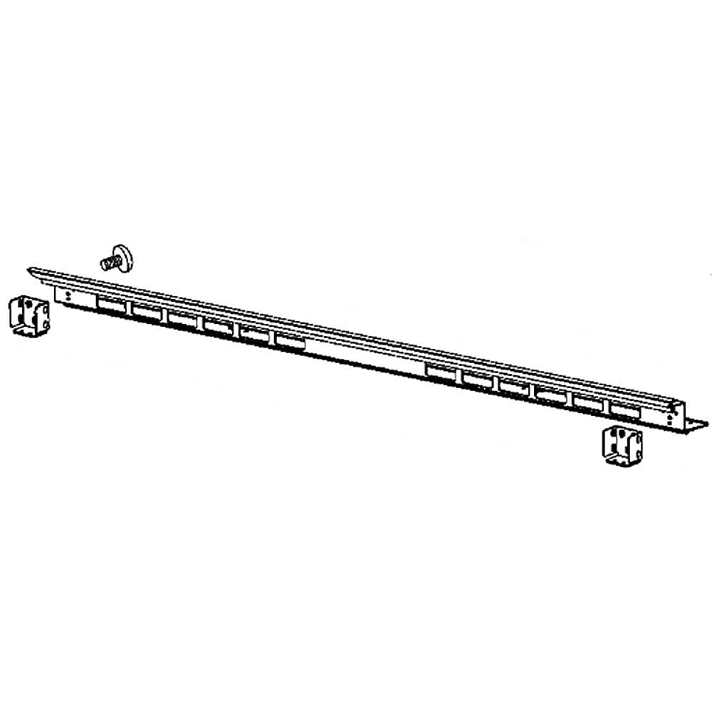 GE Part #wr17X11759, Refrigerator Compressor Housing Cover Trim | 49.50 x 5.60 x 4.10