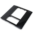 Refrigerator Dispenser Housing Trim (black) for GE PSB42LGRBBV - Part WR17X11769