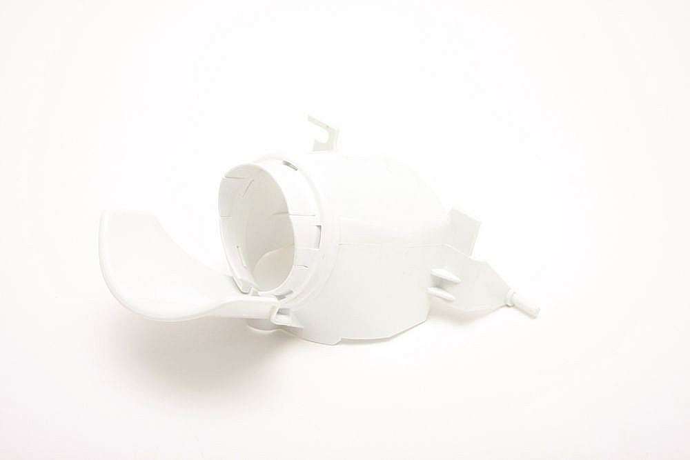 Photo of Refrigerator Dispenser Ice Chute Funnel Assembly (White) from Repair Parts Direct