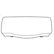 Hotpoint Refrigerator Light Shield for GE PSS23MSTCSS - Part WR17X11945