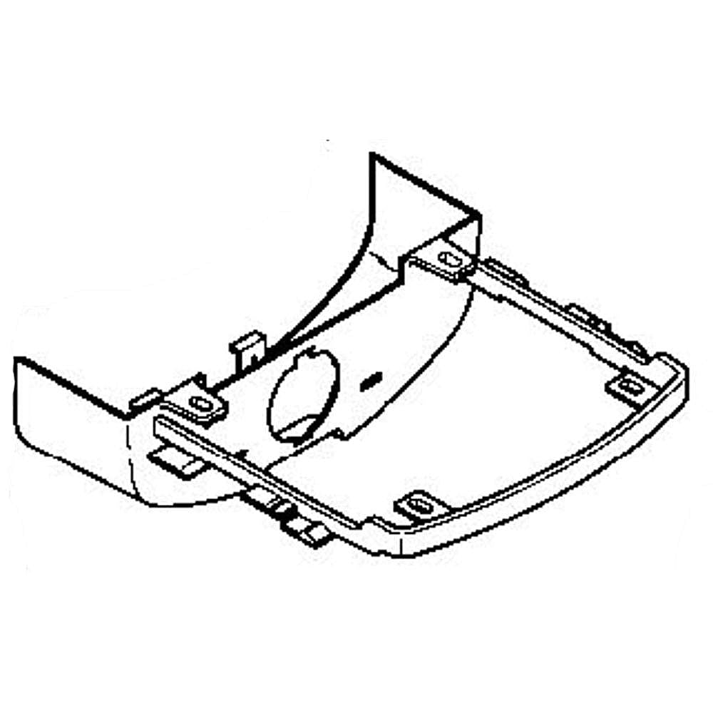 GE Part #wr17X11959, Refrirator Lamp Housing | 13.40 x 12.90 x 4.60