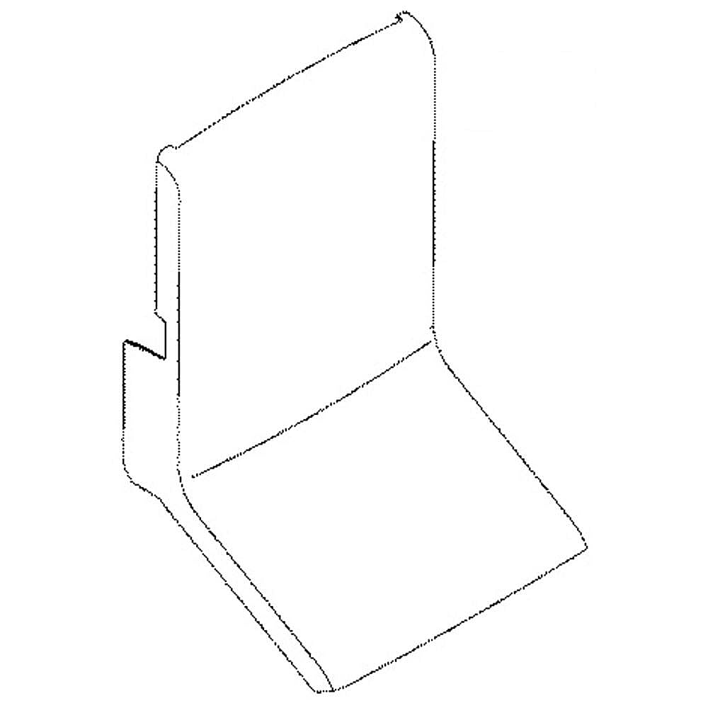 Part #wr17X11961, Hotpoint Refrigerator Air Freezer Tower / 19.20 x 12.80 x 10.40