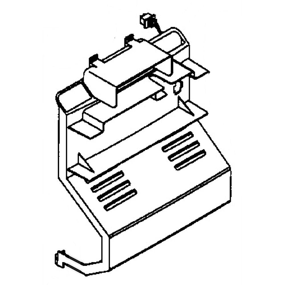 Part #wr17X12209, Plenum Evaporator / 15.30 x 15.50 x 7.30