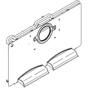 Refrigerator Evaporator Cover WR17X12251