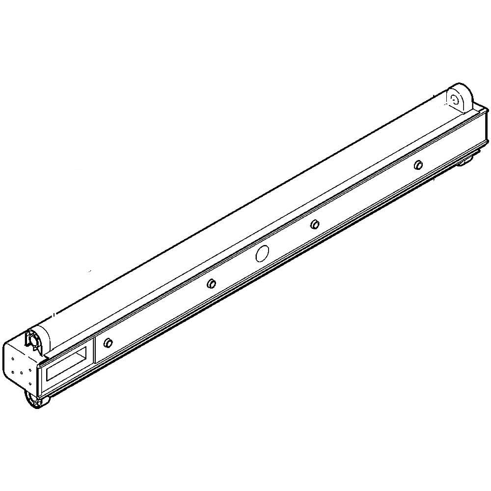 Part #wr17X12440, Refrigerator Freezer Mullion / 36.90 x 7.30 x 5.30