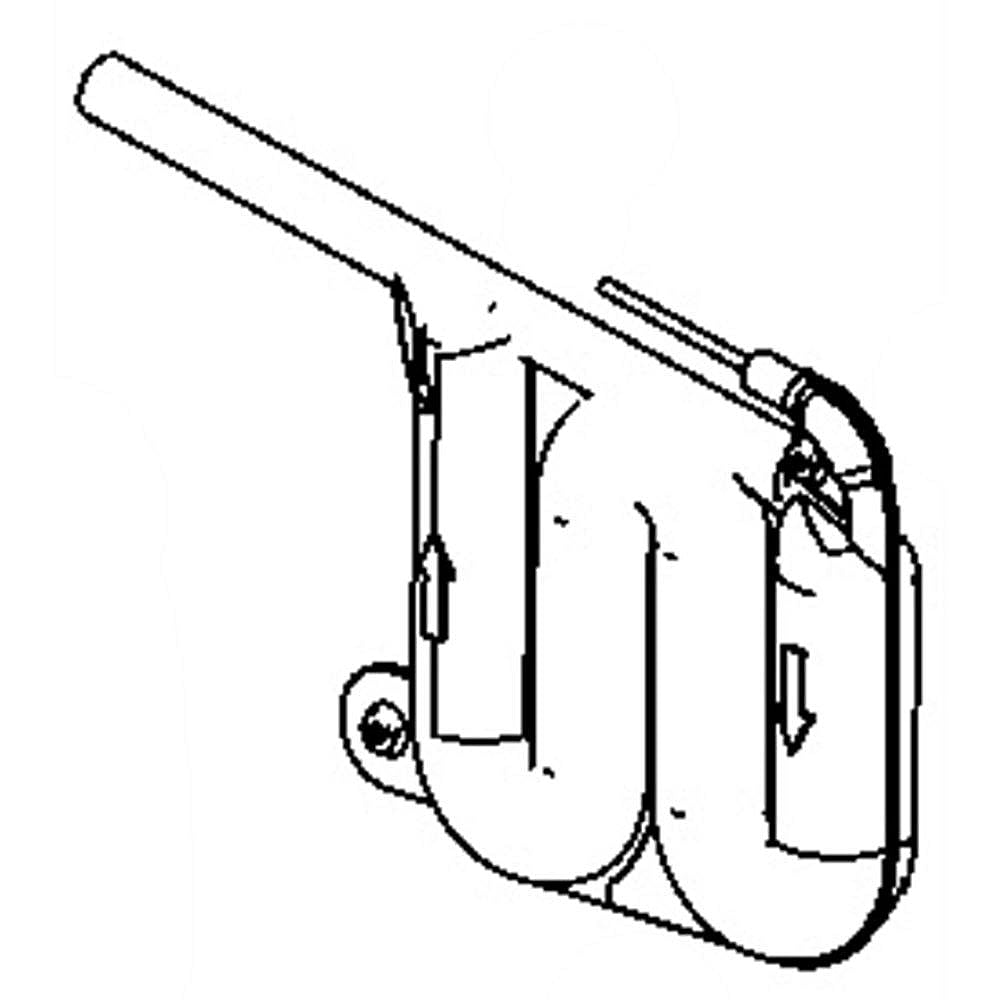 GE Part #wr17X12517, Water Tank Assembly | 15.80 x 14.90 x 2.20