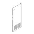 Hotpoint Refrigerator Evaporator Cover for GE GSS23GGPFCCC - Part WR17X12522