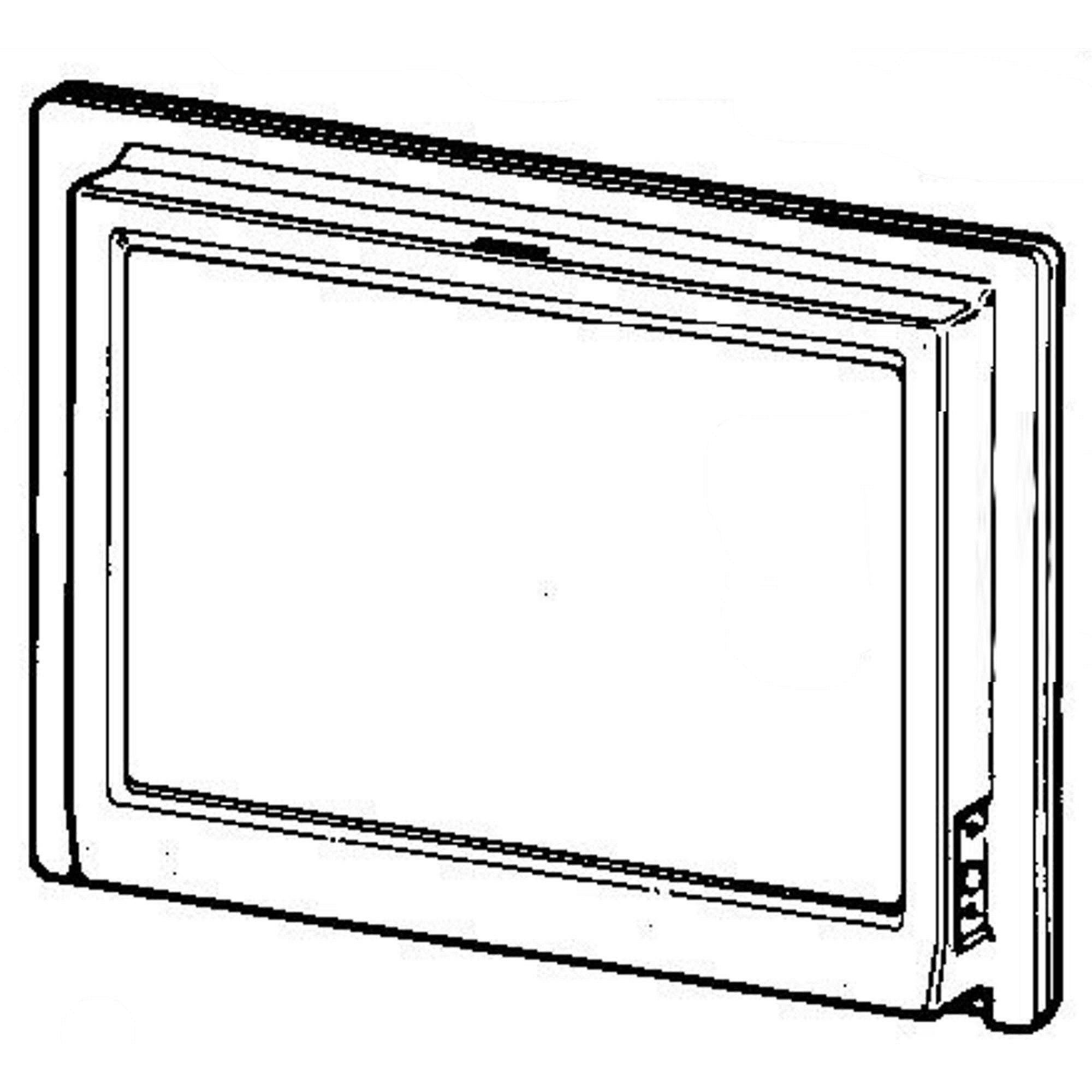 Part #wr17X12535, Refrigerator Door Foam Assembly / 16.60 x 16.70 x 5.10