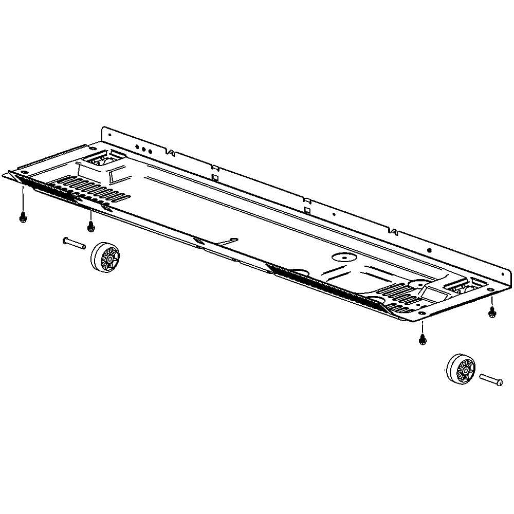 GE Part #wr17X12768, Refrigerator Chassis