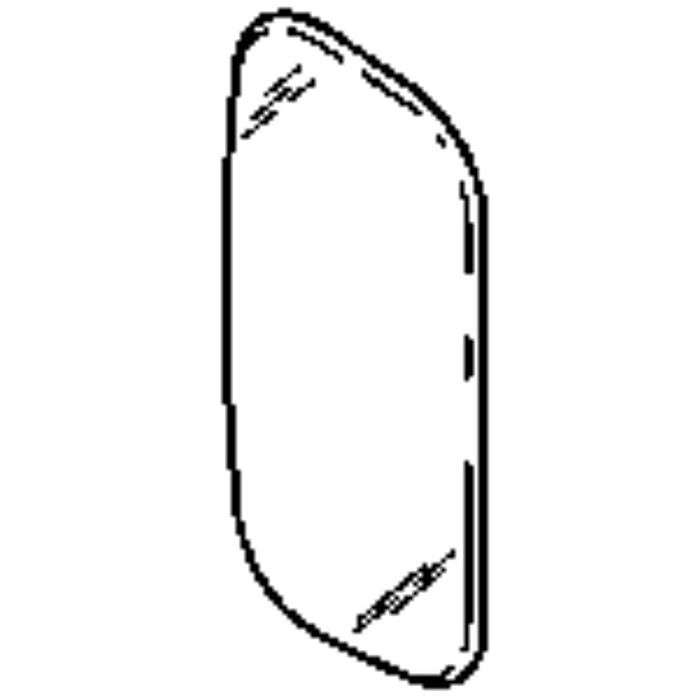 GE Part #wr17X12871, Refrirator Led Cover | 6.00 x 6.00 x 0.40