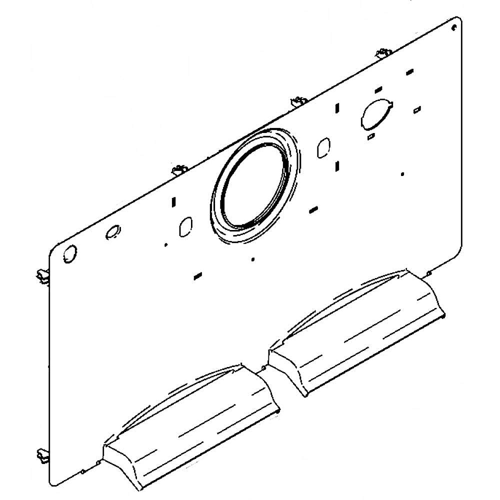 Part #wr17X12939, Refrigerator Evaporator Cover