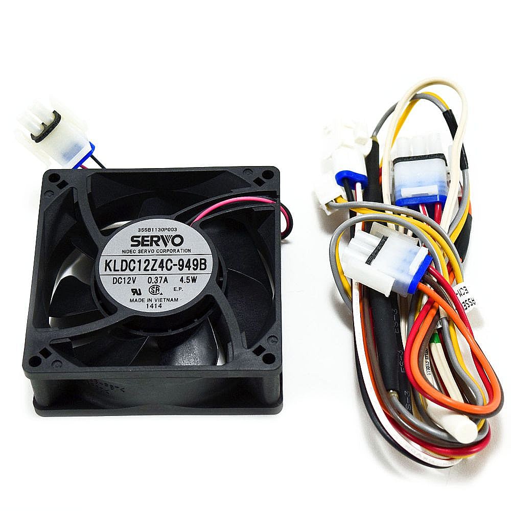 Part #wr17X13035, Ge Refrigerator Quick Chill Fan Motor (Replaces Wr23X10662, Wr23X10692, Wr60X10064, Wr60X10227, Wr60X10292) / 12.40 x 7.60 x 4.50