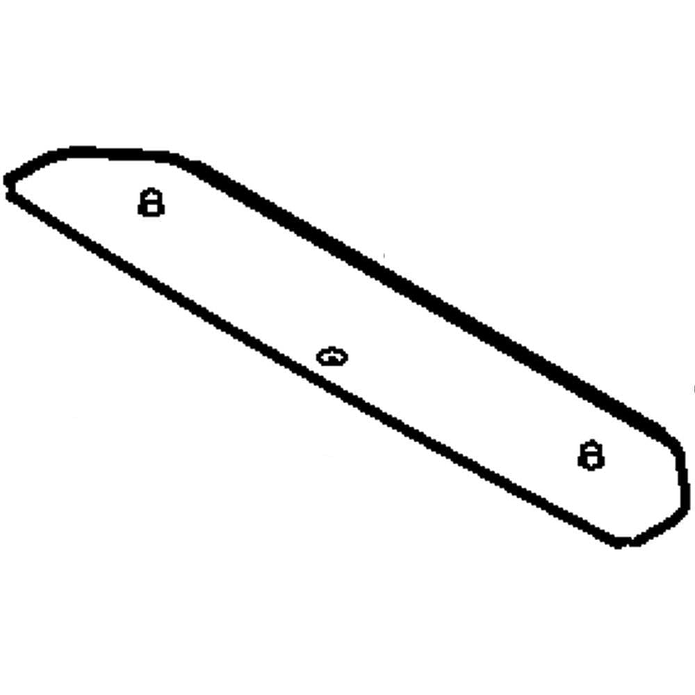 Part #wr17X13174, Refrigerator Dispenser Drip Tray Cover / 12.50 x 5.80 x 5.40