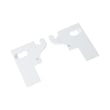 Hinge End Cap for GE GNE29GGHEWW - Part WR17X20162