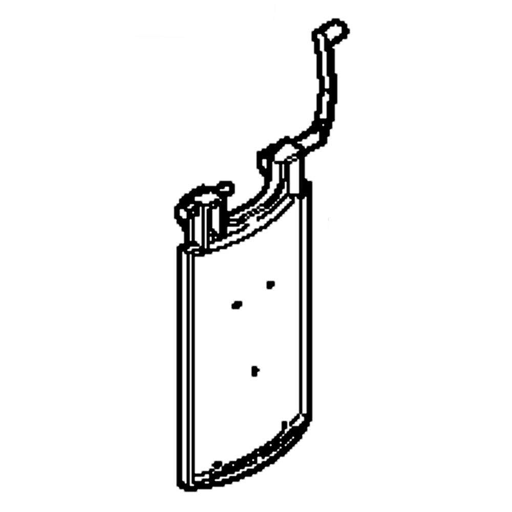 Part #wr17X23460, Refrigerator Paddle Dispenser / 8.00 x 7.50 x 0.80