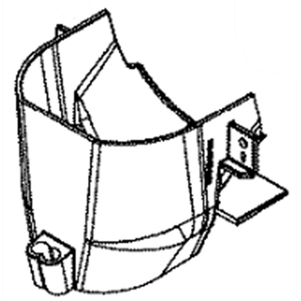 Refrigerator Dispenser Ice Chute Funnel