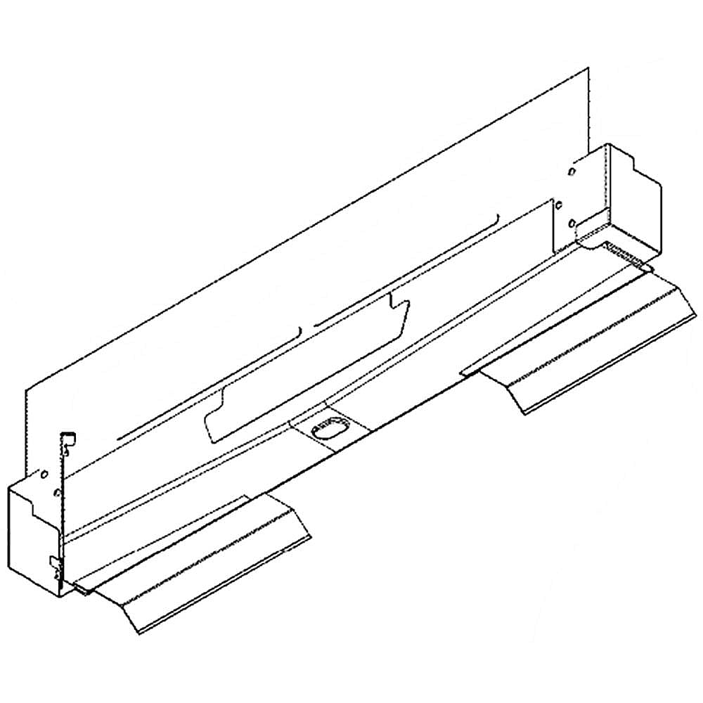 Part #wr17X24814, Drain Trough Assembly