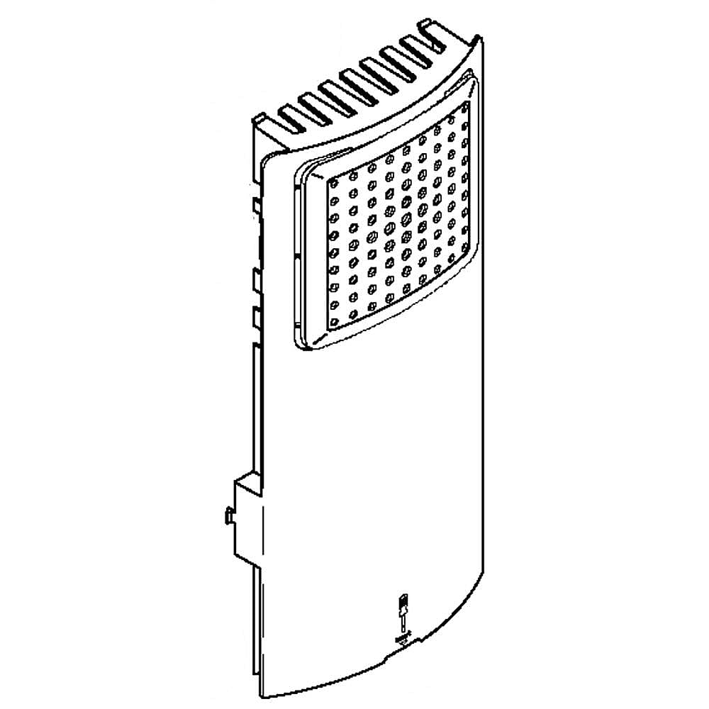 Part #wr17X29343, Refrigerator Air Duct | 22.00 x 15.00 x 1.00