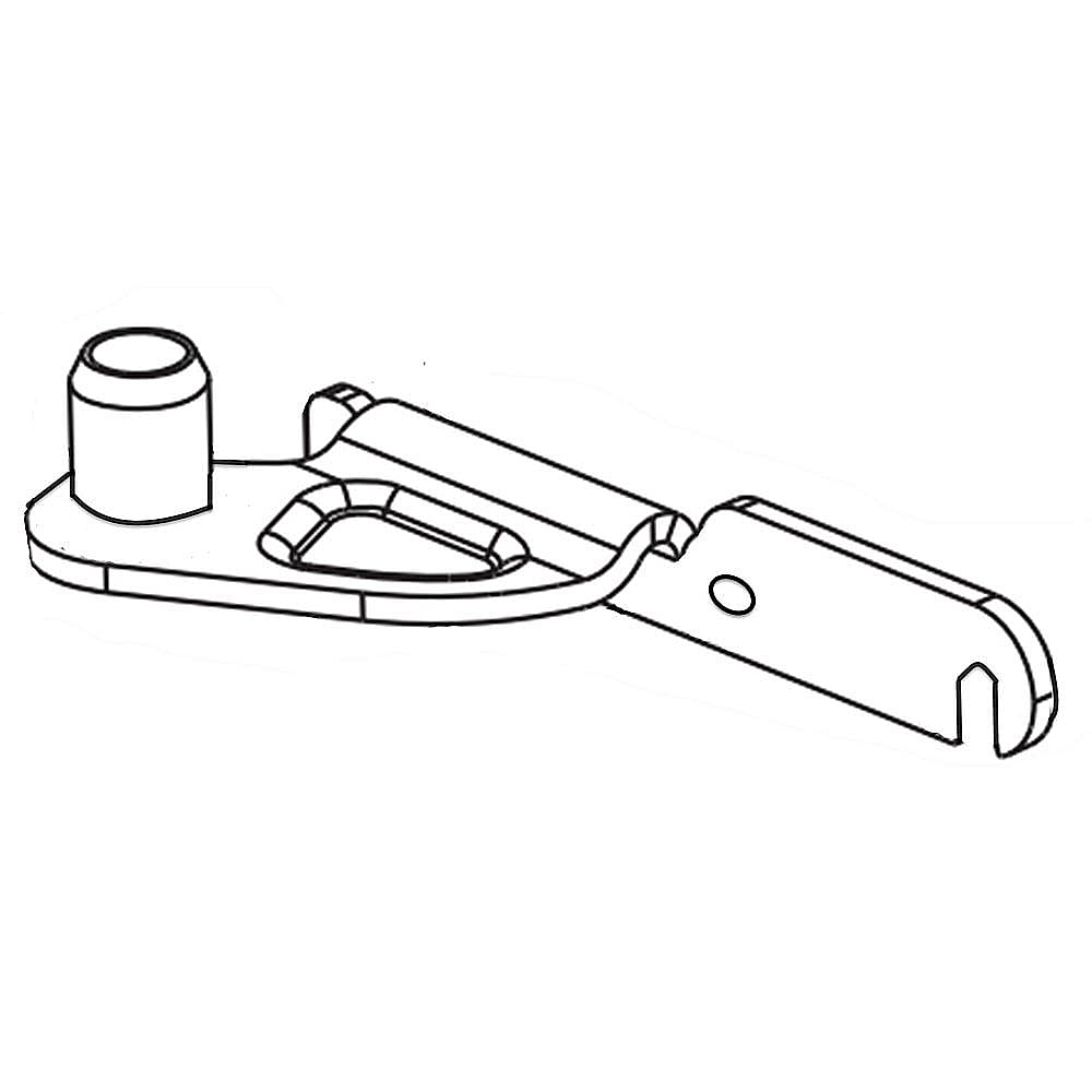 Part #wr17X27870, Hinge Bottom Asm Outer / 8.00 x 7.50 x 1.10