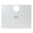 Evaporator Cover 19 for GE GTS19KYNCRFS - Part WR17X31404