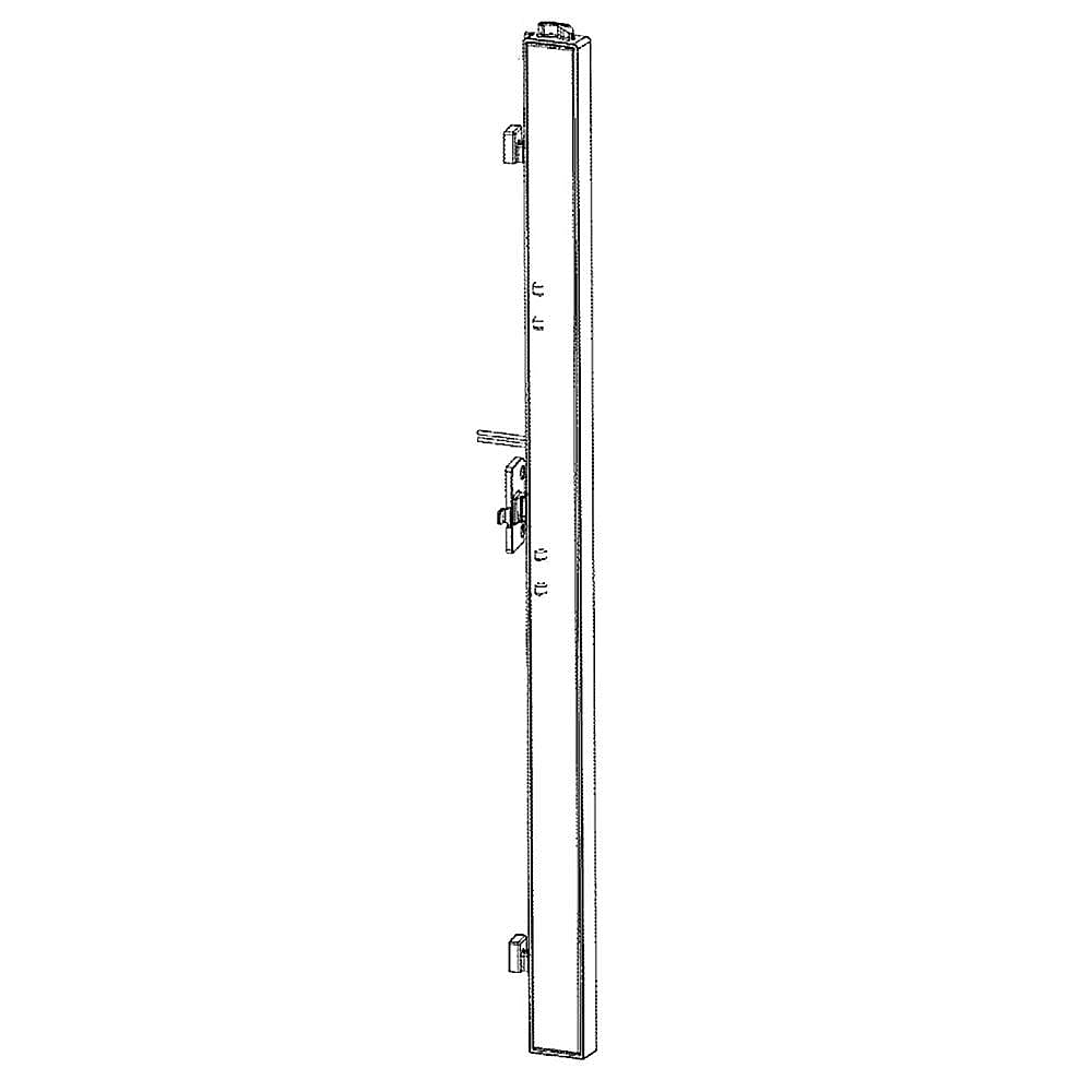 Part #wr17X31949, Refrigerator Flipper Assembly (White) | 1.00 x 1.00 x 1.00