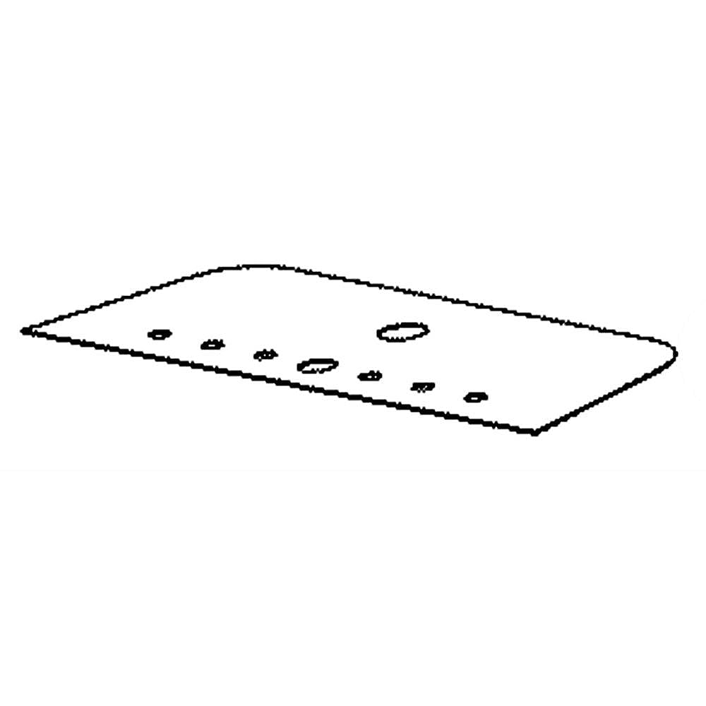 Part #wr17X32472, Refrigerator Dispenser Drip Tray Cover (Stainless) | 13.00 x 6.00 x 2.00