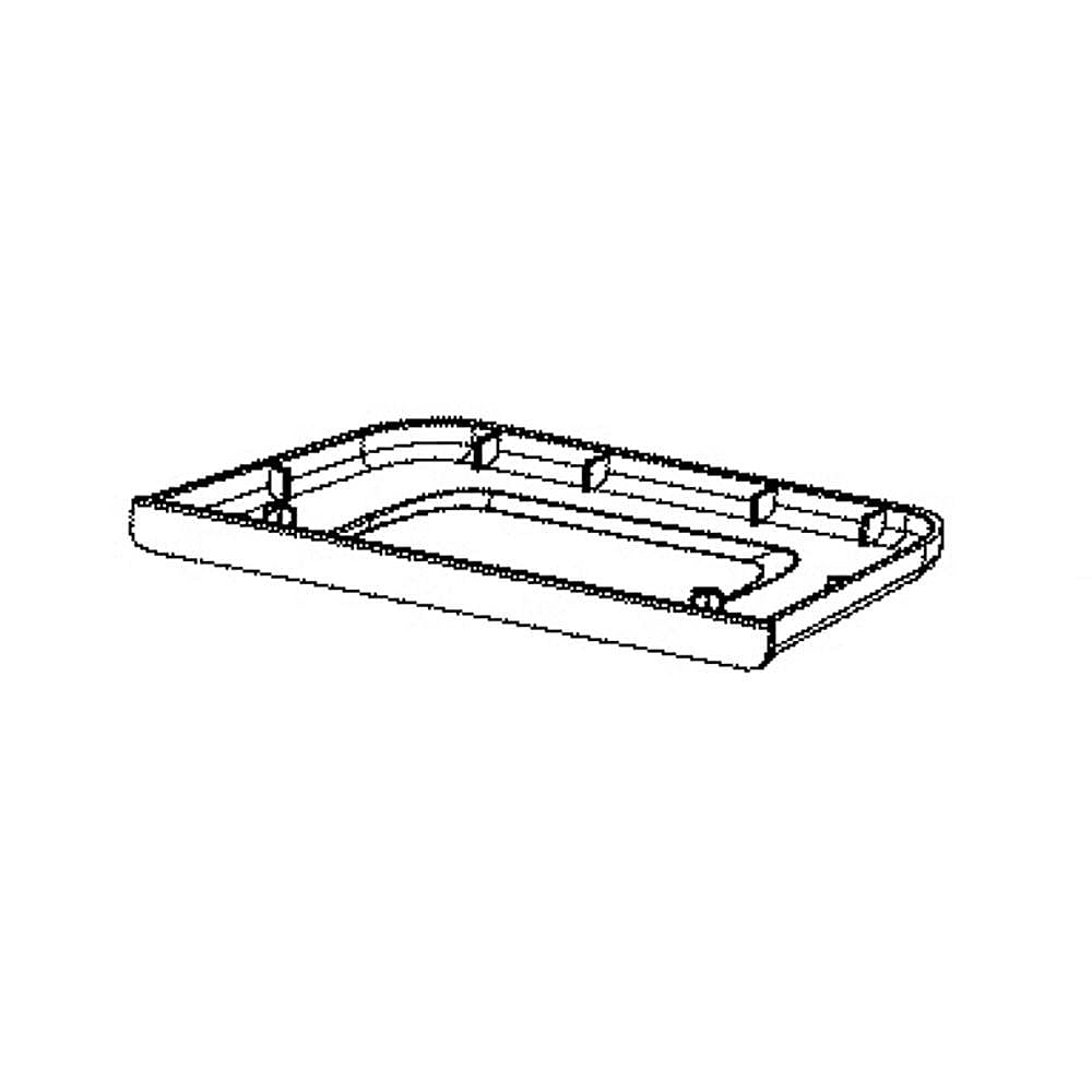 Part #wr02X41137, Drip Tray Base - Stainless Steel